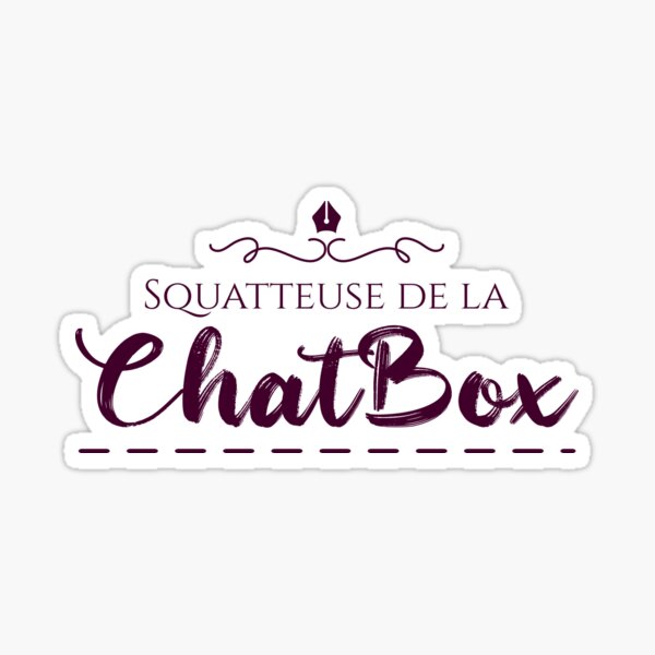 Squatteuse de la ChatBox Sticker