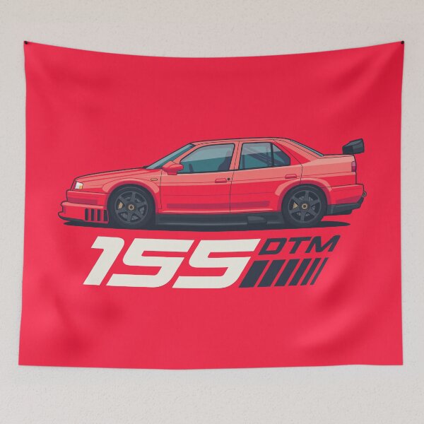Item preview, 155 DTM Touring Car Side Red designed and sold by VoodooCircus.