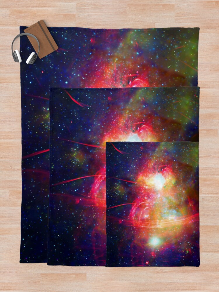 Alternate view of The Galactic Center. Nasa image of the Milky Way. Isn't Astronomy Wonderful! Throw Blanket