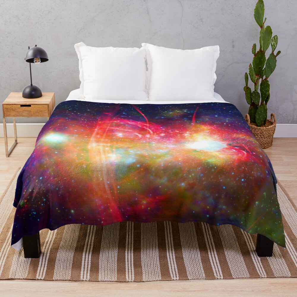 The Galactic Center. Nasa image of the Milky Way. Isn't Astronomy Wonderful! Throw Blanket