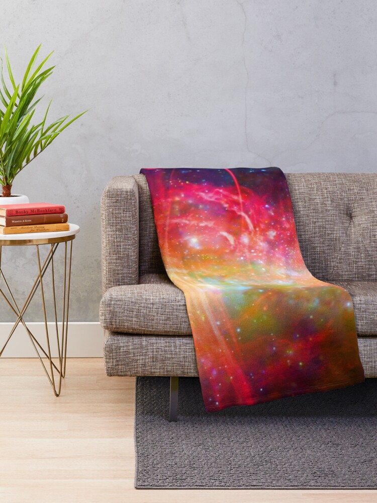 Alternate view of NASA Astronomy Image of the Milky Way Galactic Center Throw Blanket