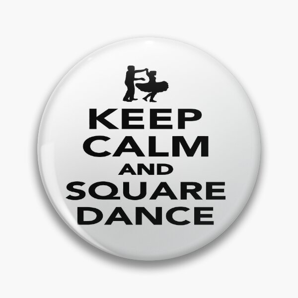 Item preview, Keep Calm & SD - Black designed and sold by Square Dancing Gifts & Merchandise.