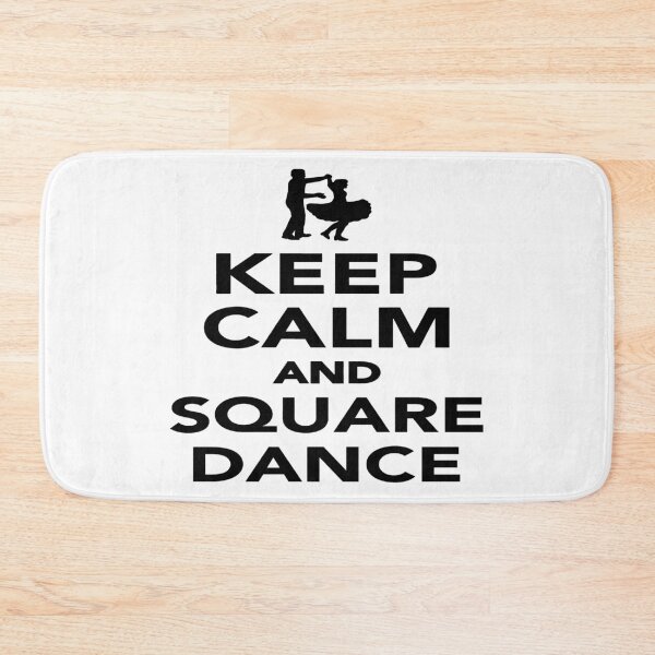 Item preview, Keep Calm & SD - Black designed and sold by Square Dancing Gifts & Merchandise.