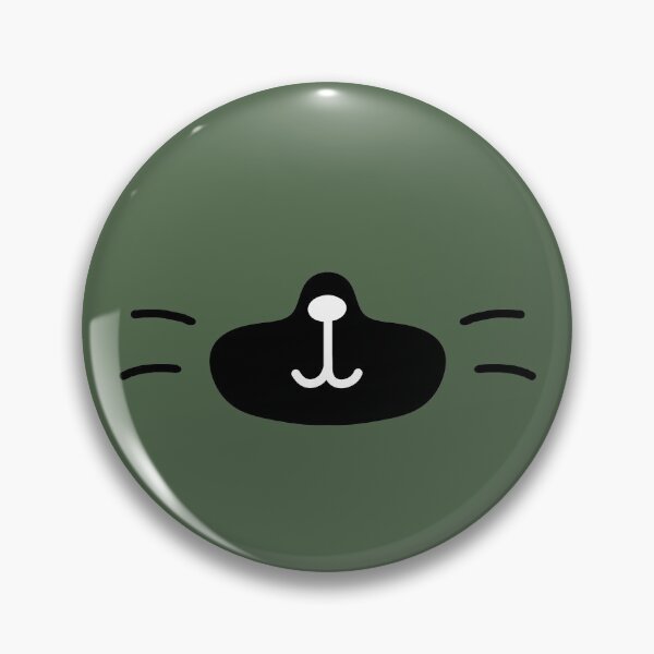 Item preview, Minimalistic and simple cute bear mouth  designed and sold by Emkute.