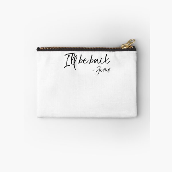 Item preview, I'll Be Back - Jesus Funny Christian Quote designed and sold by TNDesignStudio.
