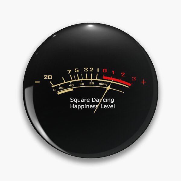 Item preview, SQD Happiness Level designed and sold by Square Dancing Gifts & Merchandise.