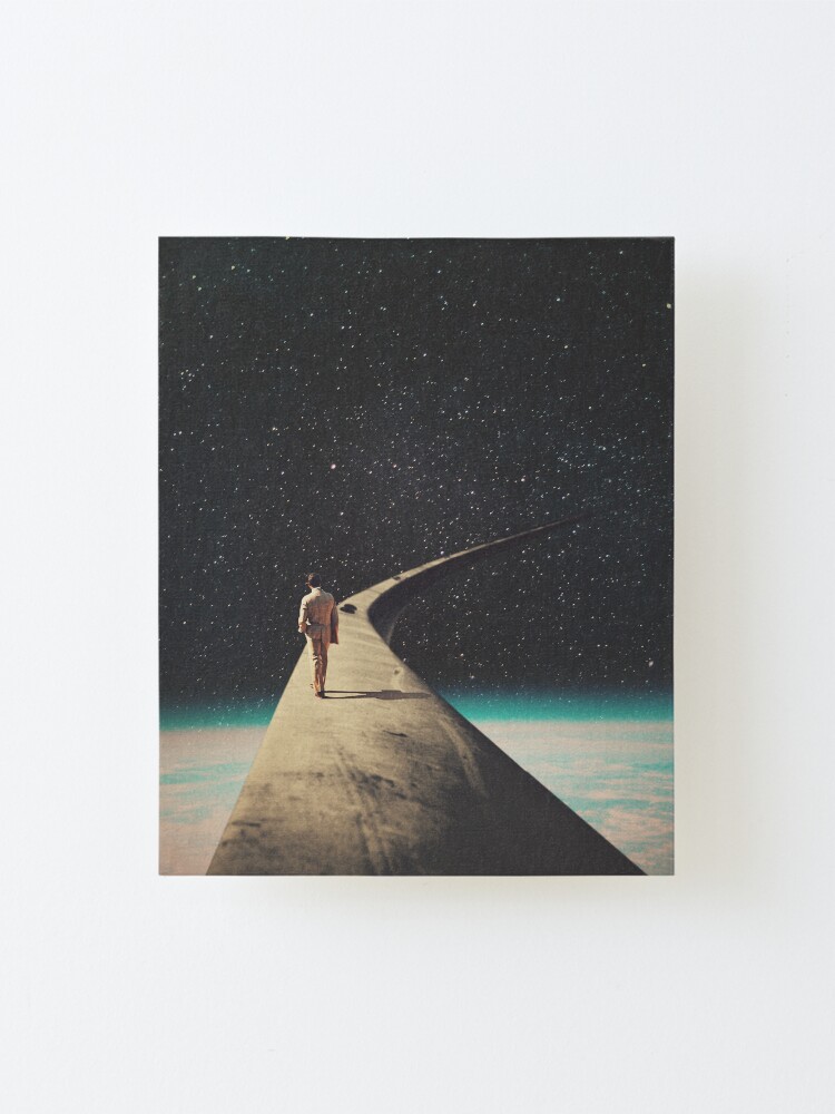 Alternate view of We chose This Road My Dear Mounted Print