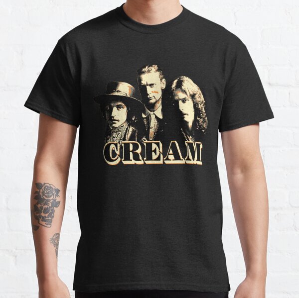 Ginger Baker Cream Band Jack Bruce Eric Clapton Classic T-Shirt