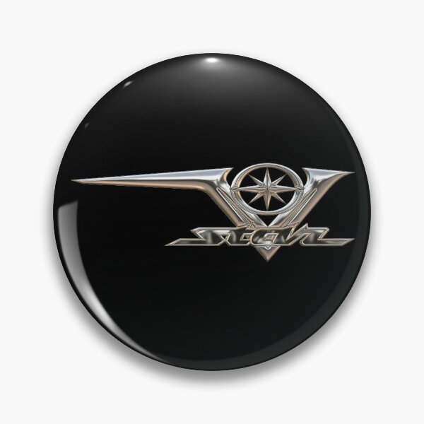 Item preview, V Star 250, 650, 950, 1100, 1300, 1900 Logo 3 Chrome 1 designed and sold by KlaraBubble.