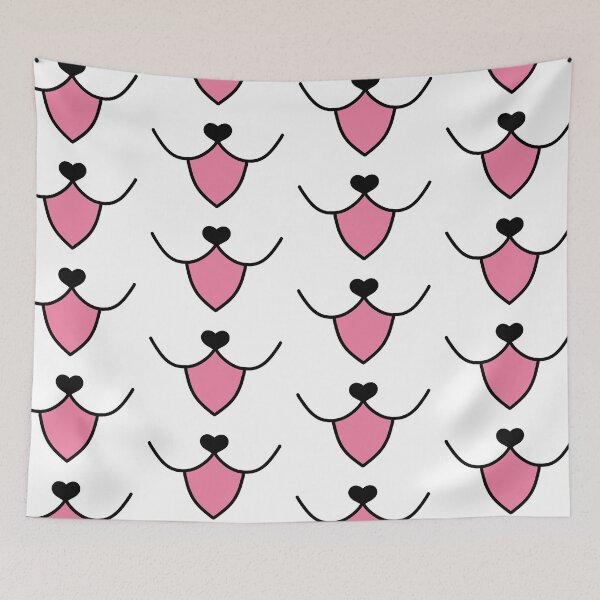 Item preview, Minimalistic and simple cute kitty mouth  designed and sold by Emkute.