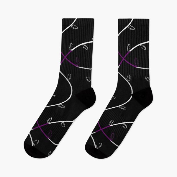 Item preview, Jagged Leaves, Demisexual Pride Flag designed and sold by StephOBrien.