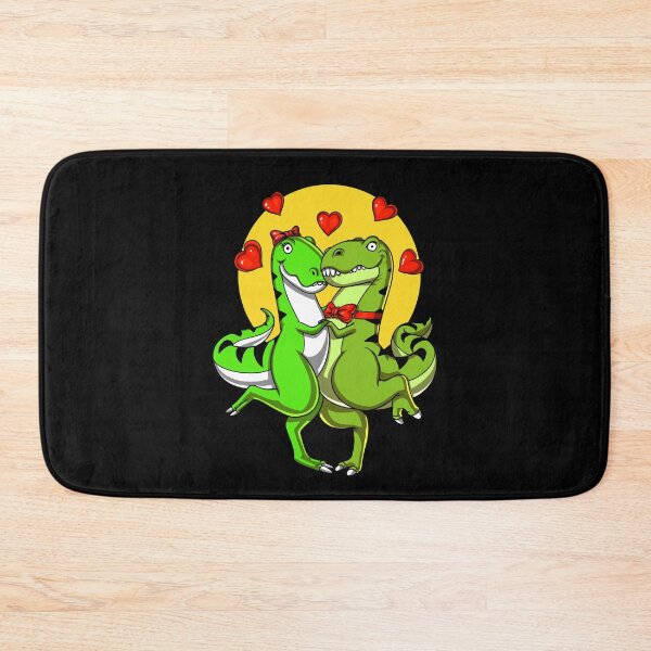 Item preview, Cute T-Rex Dinosaur Couple designed and sold by underheaven.