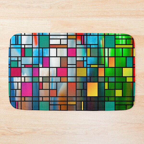 Item preview, Abstract Modern Art Grid Pattern designed and sold by MarkUK97.