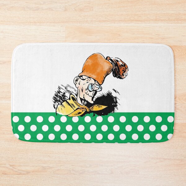 Item preview, Schneider Böck illustration, fun polka dot pattern designed and sold by Mauswohn.