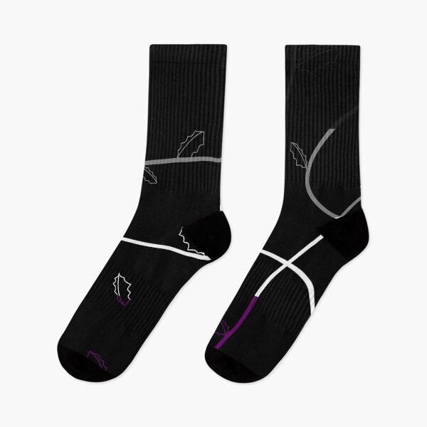 Item preview, Jagged Leaves, Asexual Pride Flag designed and sold by StephOBrien.