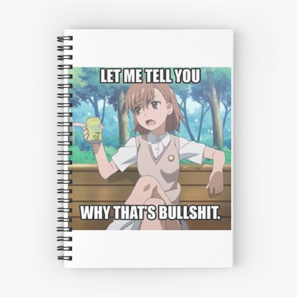 Item preview, Mikoto Misaka Meme designed and sold by dumbanimememes.
