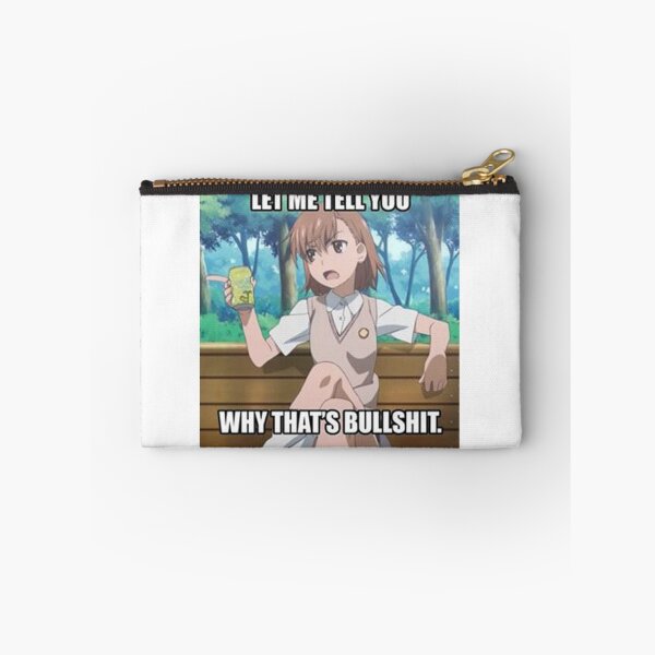 Item preview, Mikoto Misaka Meme designed and sold by dumbanimememes.
