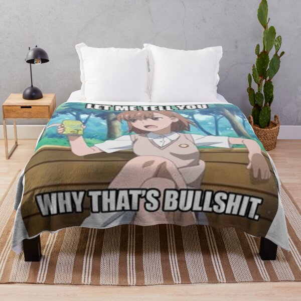 Item preview, Mikoto Misaka Meme designed and sold by dumbanimememes.