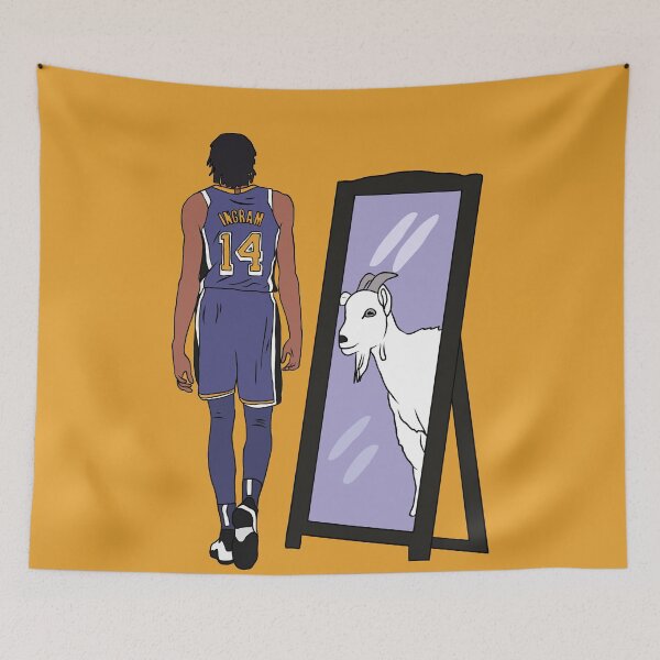 Item preview, Brandon Ingram Mirror GOAT (LA) designed and sold by RatTrapTees.