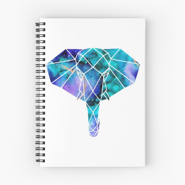 Item preview, Colourful Geometric Elephant designed and sold by WildGeometric.