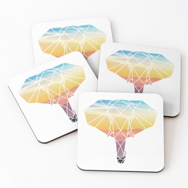 Item preview, Colourful Geometric Elephant designed and sold by WildGeometric.
