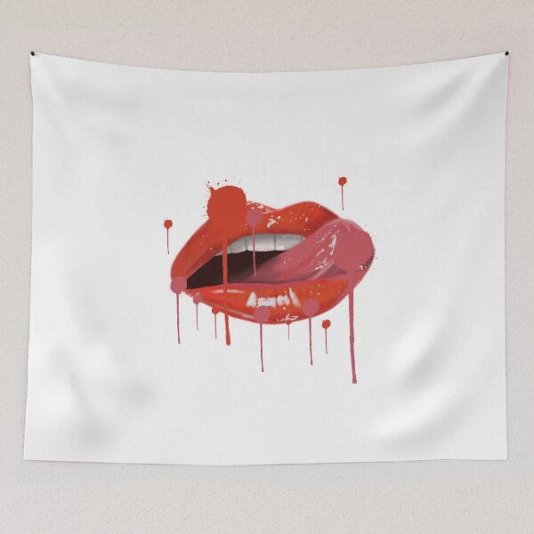 Item preview, Paint Splatter Lips designed and sold by Trinitykequinn.