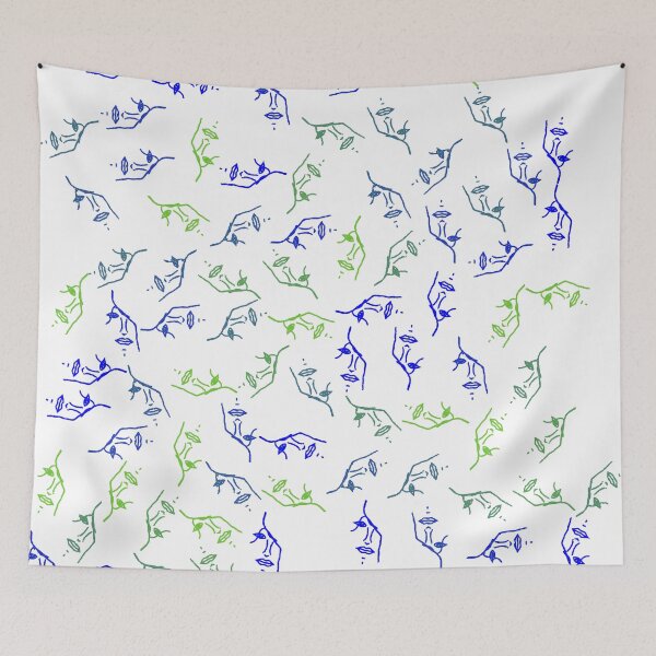 Item preview, Scattering of faces designed and sold by Nigel Designs.