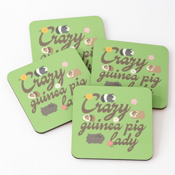 Item preview, Crazy guinea pig lady designed and sold by RatArt Designs.
