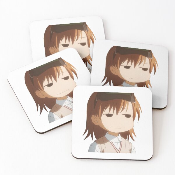 Item preview, Mikoto Misaka Smug Meme designed and sold by dumbanimememes.