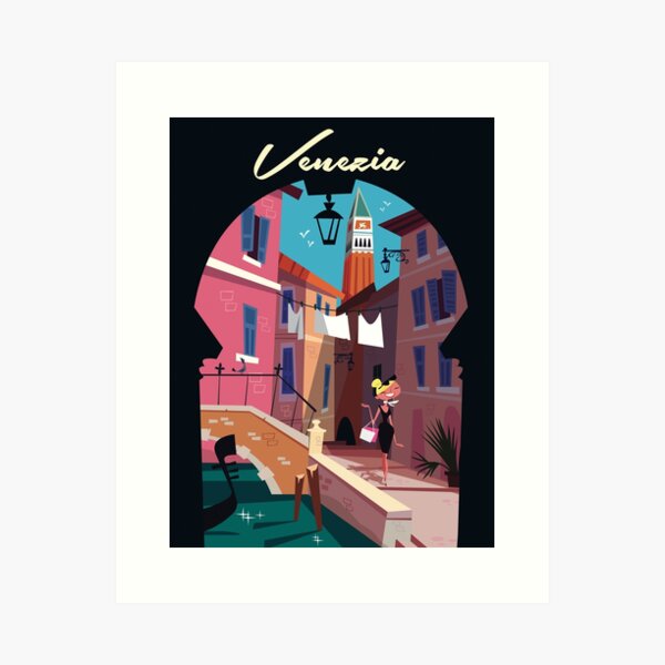 Venezia poster Art Print