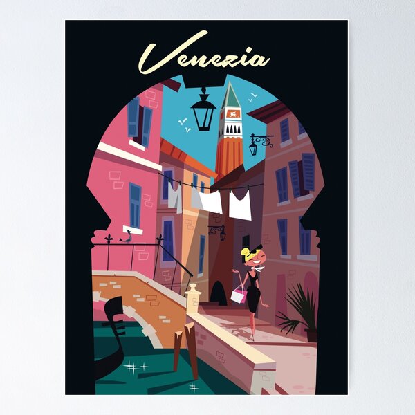 Item preview, Venezia poster designed and sold by Gary Godel.