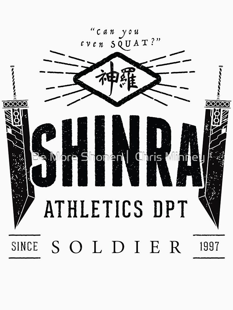 shinra soldier shirt