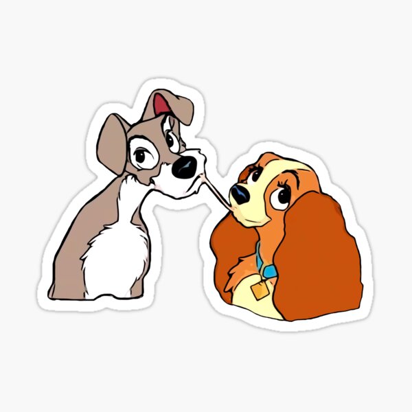 Lady and the Tramp Sticker