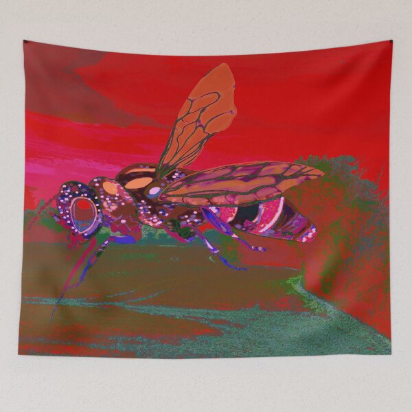 Item preview, Wasp over the Fens designed and sold by TinaJostDesigns.