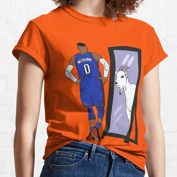 Russell Westbrook Mirror GOAT (Thunder) Classic T-Shirt