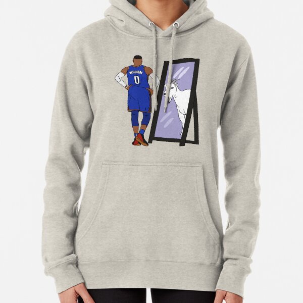 Russell Westbrook Mirror GOAT (Thunder) Pullover Hoodie