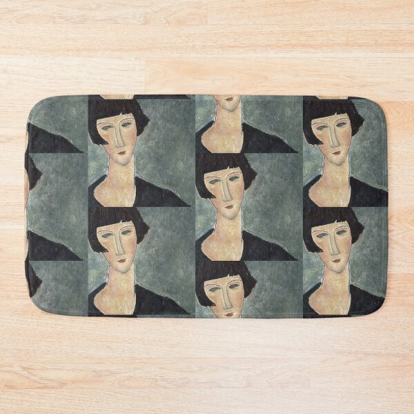 Item preview, Vintage Portrait painting by  Amedeo Modigliani (Italian, Livorno 1884–1920 Paris) designed and sold by Vintage Designs +.