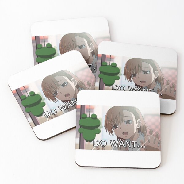 Item preview, Mikoto Misaka Do Want Meme designed and sold by dumbanimememes.