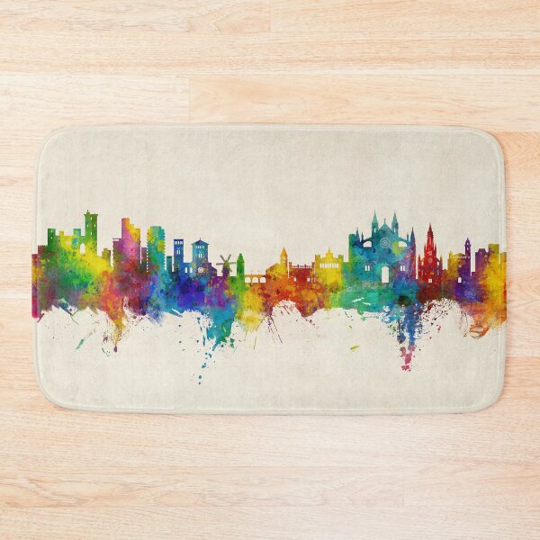 Item preview, Palma de Mallorca Spain Skyline designed and sold by ArtPrints.