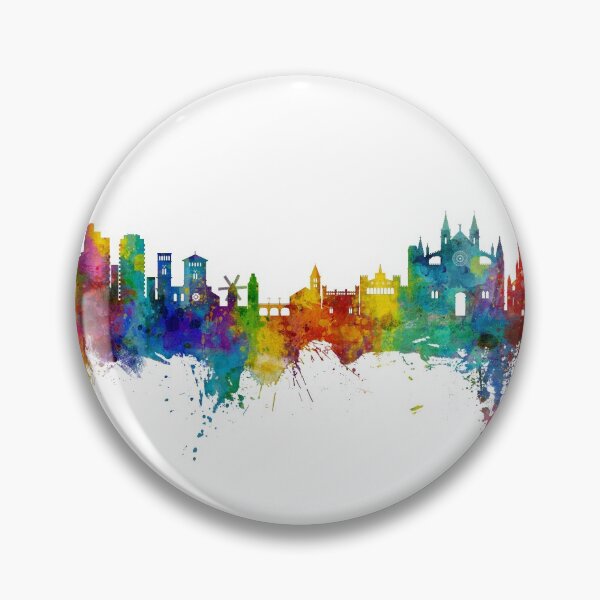 Item preview, Palma de Mallorca Spain Skyline designed and sold by ArtPrints.