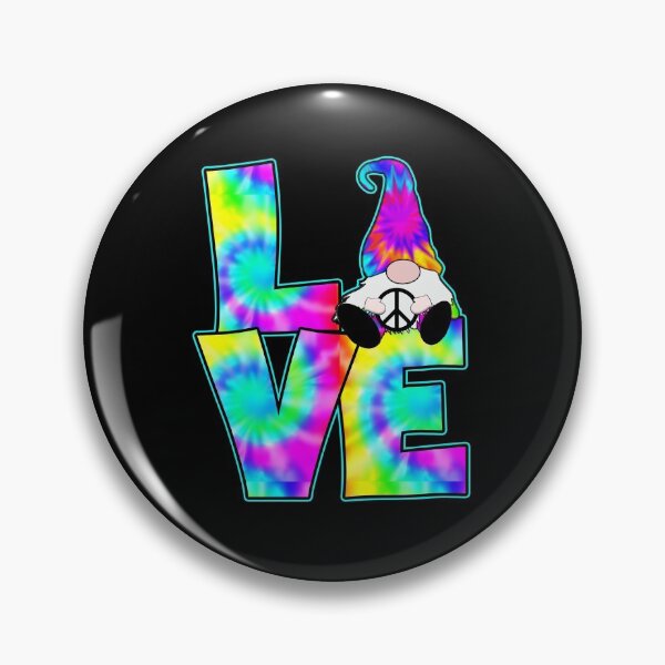 Item preview, Hippie Love Gnome Tie Dye Hat Retro Peace Groovy designed and sold by funnytshirtemp.