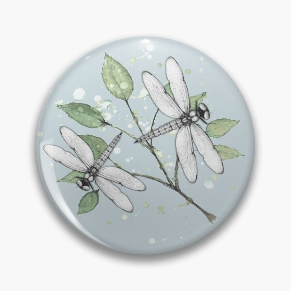 Item preview, Two dragonflies designed and sold by Bwiselizzy.