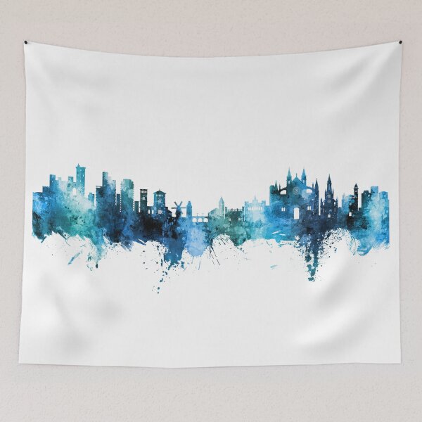 Item preview, Palma de Mallorca Spain Skyline designed and sold by ArtPrints.