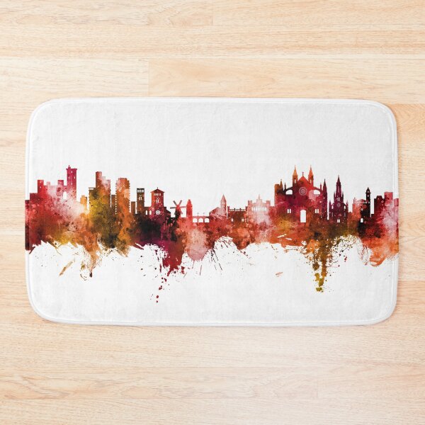 Item preview, Palma de Mallorca Spain Skyline designed and sold by ArtPrints.