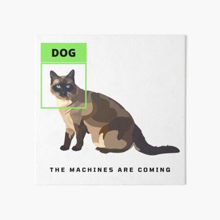 The Machines are Coming Art Board Print