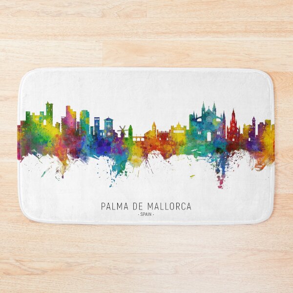 Item preview, Palma de Mallorca Spain Skyline designed and sold by ArtPrints.