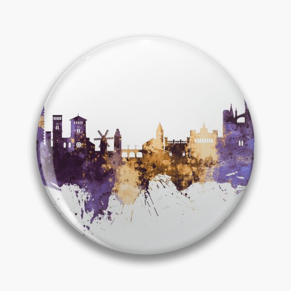 Item preview, Palma de Mallorca Spain Skyline designed and sold by ArtPrints.