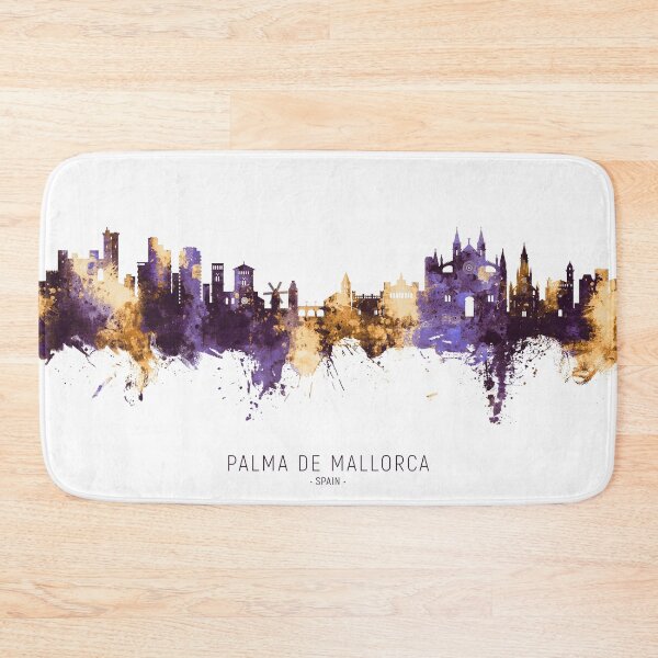 Item preview, Palma de Mallorca Spain Skyline designed and sold by ArtPrints.