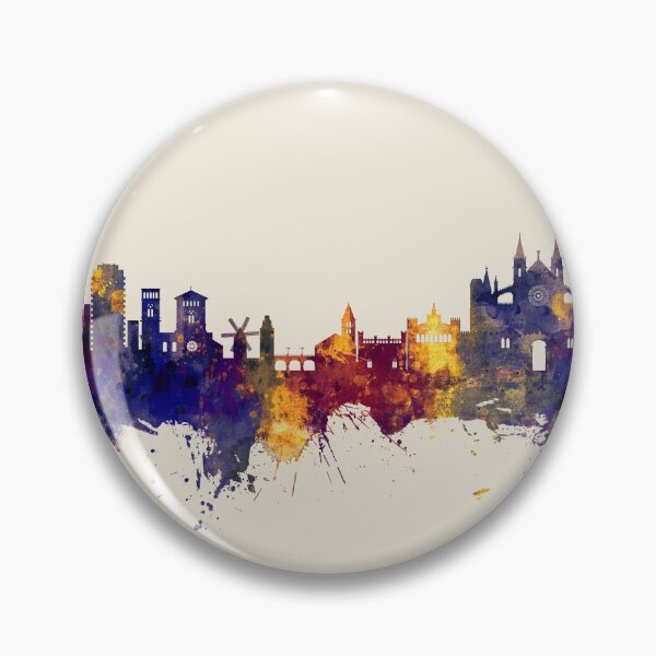Item preview, Palma de Mallorca Spain Skyline designed and sold by ArtPrints.