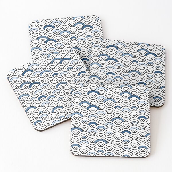 Item preview, SEIGAIHA BLUE PATTERN designed and sold by designxtravel.